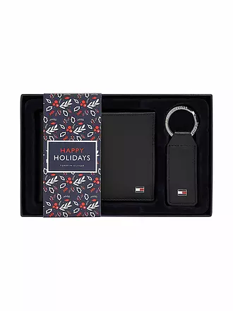 TOMMY HILFIGER | Geschenkset Geldbörse und Schlüsselanhänger | 